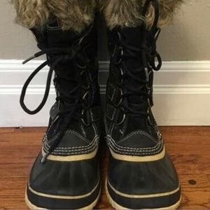 Sorel Joan of ArcBlack Boot Size 9